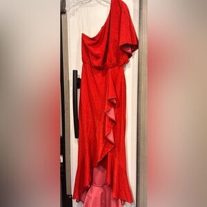 Stunning Red Evening Gown